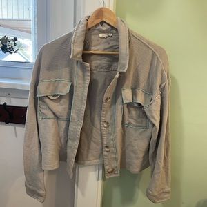 Mystree Open Button Down